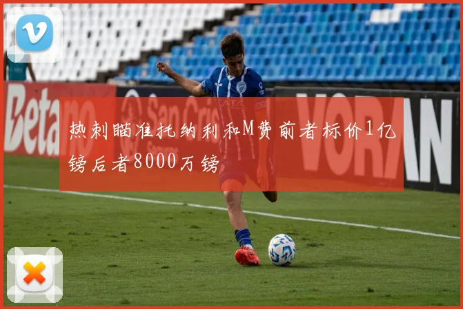 热刺瞄准托纳利和M费前者标价1亿镑后者8000万镑